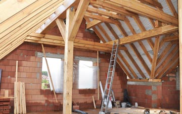 Upper Threapwood attic trusses